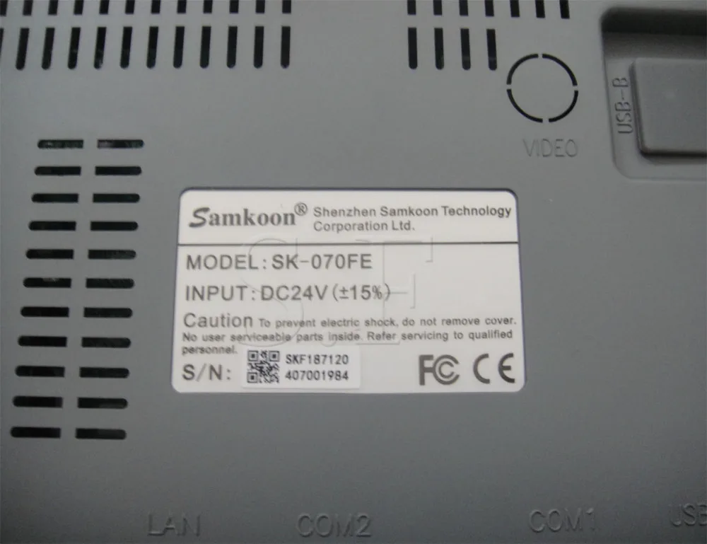 SK-070FE Samkoon HMI Сенсорный экран 7 дюймов 800*480 1 USB Host 1 SD Card Новый в коробке