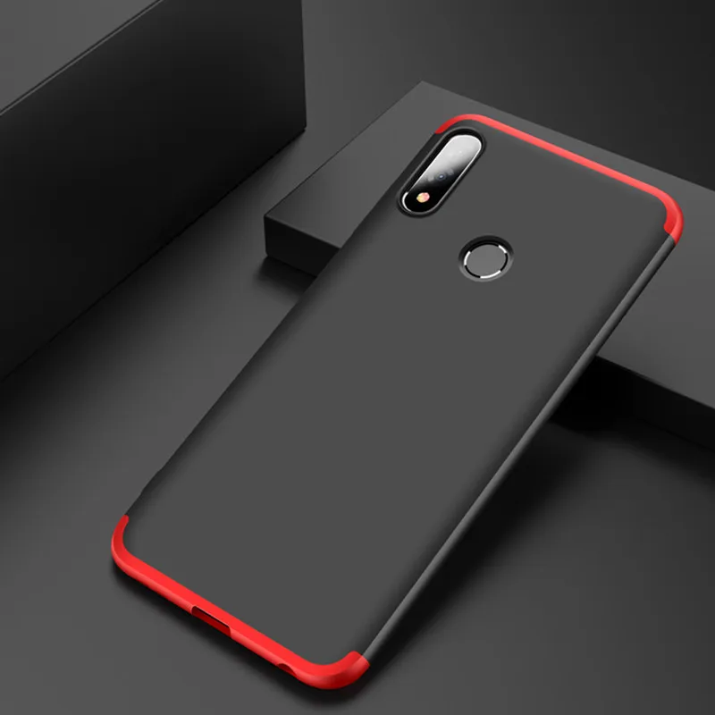 غطاء جراب إيسوز Zenfone ماكس برو M2 3in1 كامل حماية ماتي حالات لاسوس Zenfone ماكس برو M2 ZB631KL الهاتف أكياس