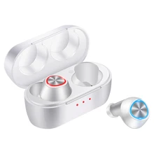 Беспроводные Bluetooth наушники спортивные наушники Bluetooth гарнитура беспроводные наушники Bluetooth 5,0 стерео с 200mA зарядным чехлом