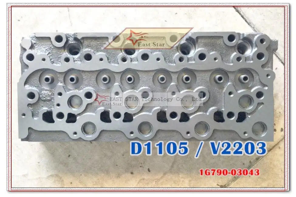 V2403 V2203 Cylinder Head For Kubota V2203E V2203B Indirect injection 1G916-03040 1J854-03040 19077-03048 1G91603040 1J85403040 (2)