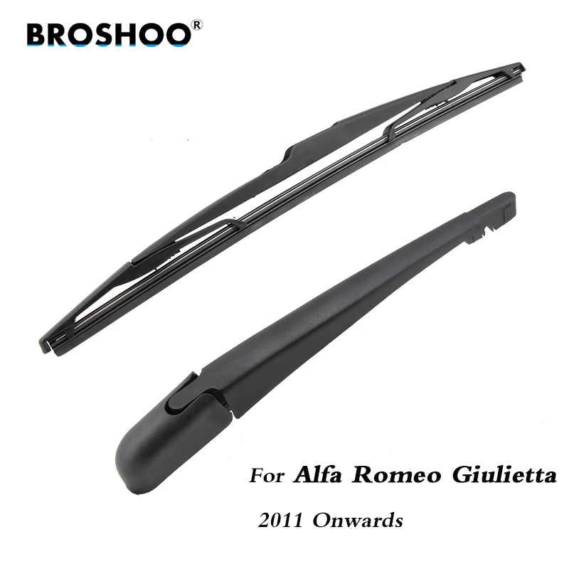 BROSHOO Car Rear Wiper Blades Back Windscreen Wiper Arm For Alfa Romeo