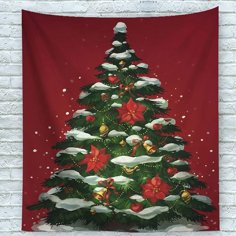 

Tapestries on the wall Tapestry Hippie Xmas Home Decor Yoga Beach Towel Boho Sand Free Mat Rectangle Wall Cloth Beach Cover
