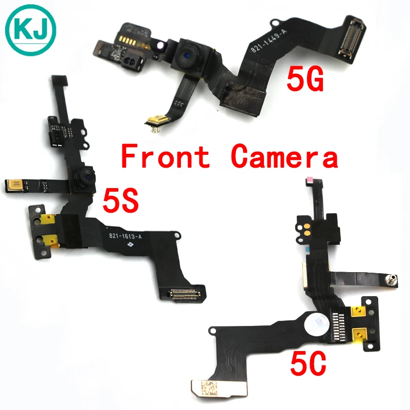 Light Proximity Sensor Flex Cable with Front Facing Camera For iphone 4