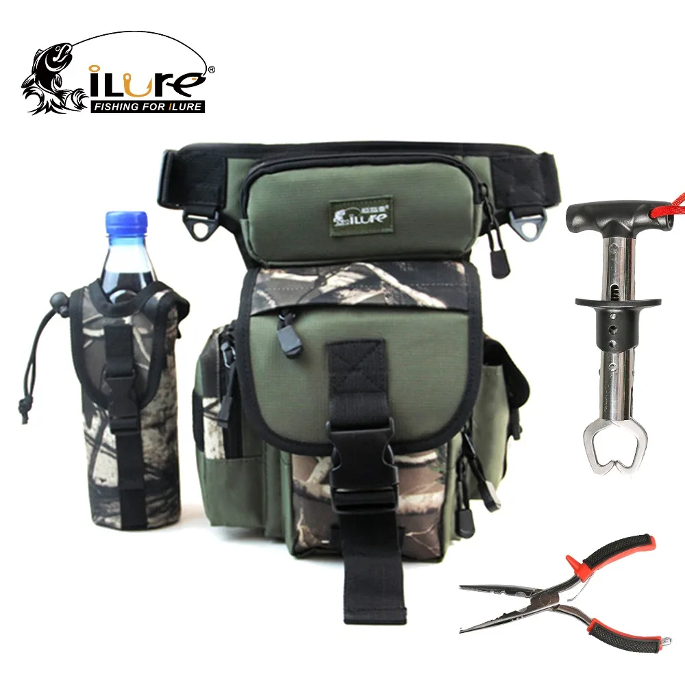 ilure Fishing Accessories Waterproof Fishing Bags + Fishing Pliers