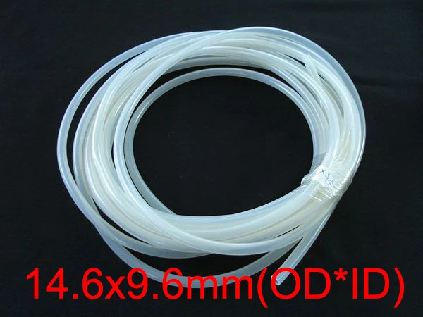 1M 14.6x9.6mm 14.6*9.6 Clear Transparent Medical Food Grade Flexible Pipe Water Drink Hose Peristaltic Pump Silicone Rubber Tube 1M 14.6x9.6mm 14.6*9.6 Clear Transparent Medical Food Grade Flexible Pipe Water Drink Hose Peristaltic Pump Silicone Rubber Tube