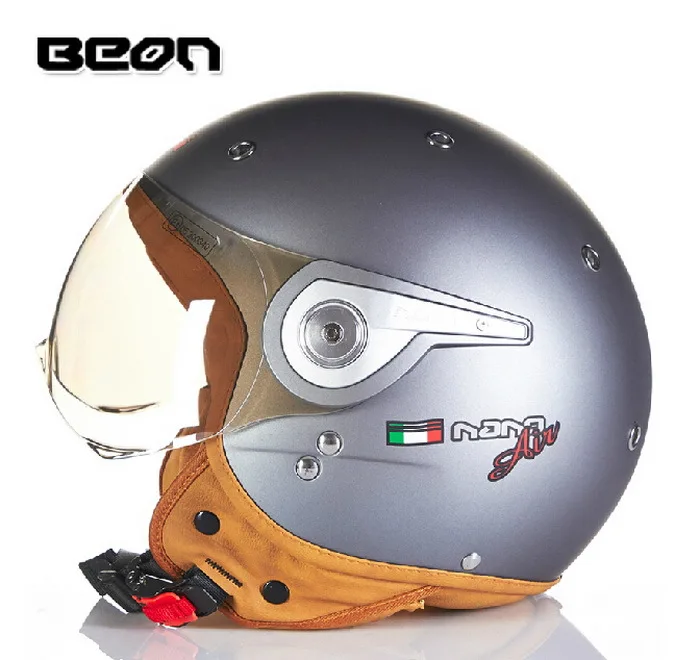 Новая аутентичная обувь Нидерланды BEON модный высокий уход за кожей лица мотоциклетный шлем электронные велосипедные шлемы B110A для мужчин и женщин - Цвет: titanium