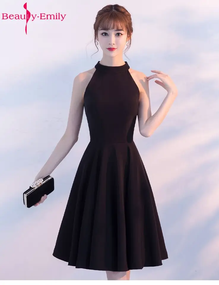 black short dress for party