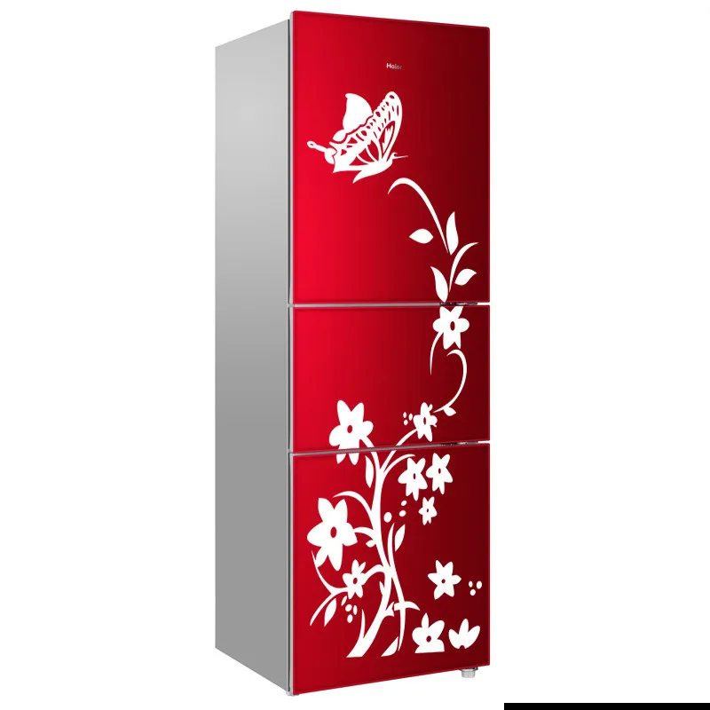 

Flower Vine Wall Stickers Refrigerator Decorations 8308. Diy Home Decals Vinyl ART Room Mural Posters Adesivos De Paredes 4,5