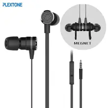 Оригинальный PLEXTONE G20 вкладыши проводные наушники Магнитная Gaming Headset Stereo Bass наушники компьютер наушники для Iphone для Xiaomi