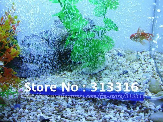 Free shipping,10Inch/25CM Aquarium Bubble Wall, Air Diffusers for