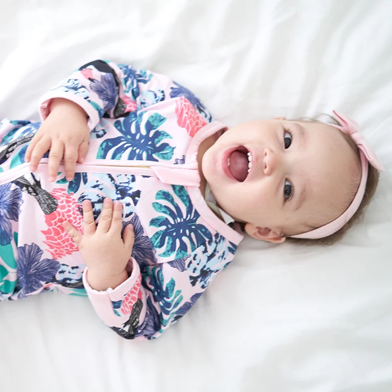 

New Baby pajamas baby rompers newborn baby clothes long sleeve zipper cotton costume Infant boys girls autumn rompers JP-361