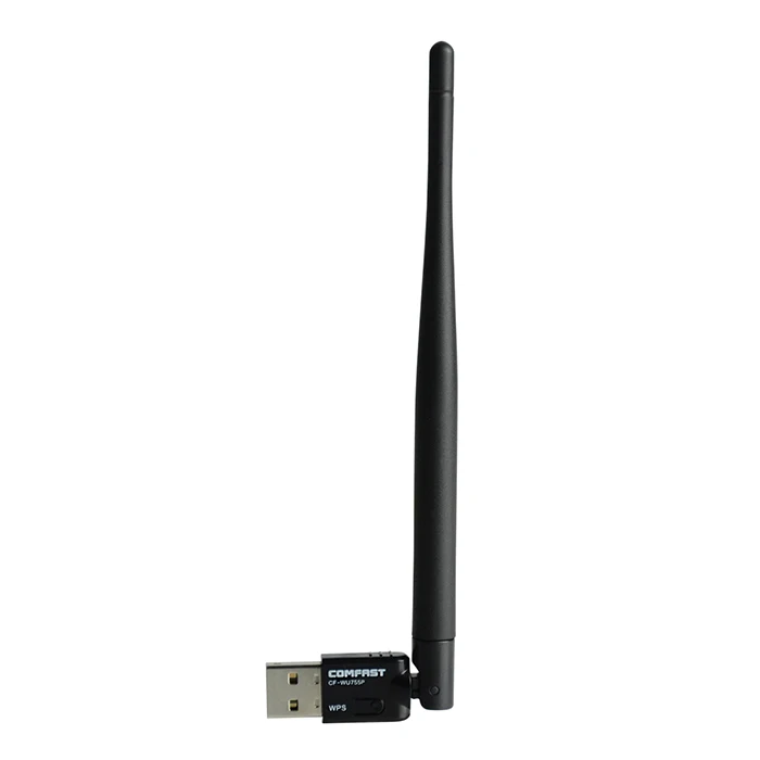 Мини Беспроводной WiFi адаптер 150 Мбит 5db Телевизионные антенны USB Wi Fi приемник