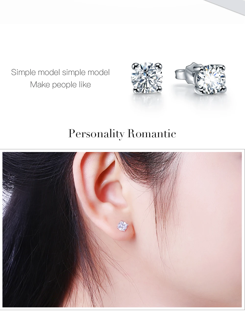 Cubic Zircon Earring 02