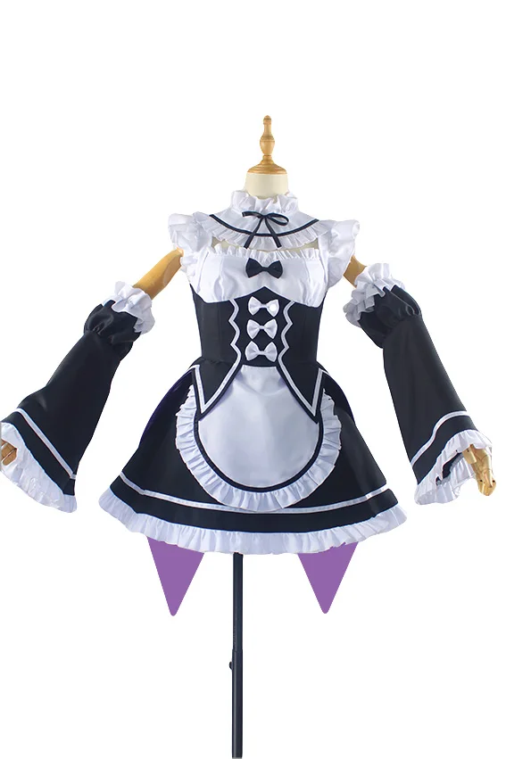 

Anime Zero kara Hajimeru Isekai Seikatsu Emilia Server Maid Uniform Cosplay Costume