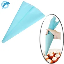 LINSBAYWU 1 шт. 4 размера многоразовый силикон обледенение трубопроводов Крем кондитерский мешок десерт декораторы торт кекс украшения инструменты