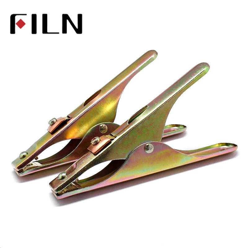 170mm Big Alligator Clips iron plated zinc Welding Steel Ground Clamp Earth Clamp 500A  Battery clips (2)