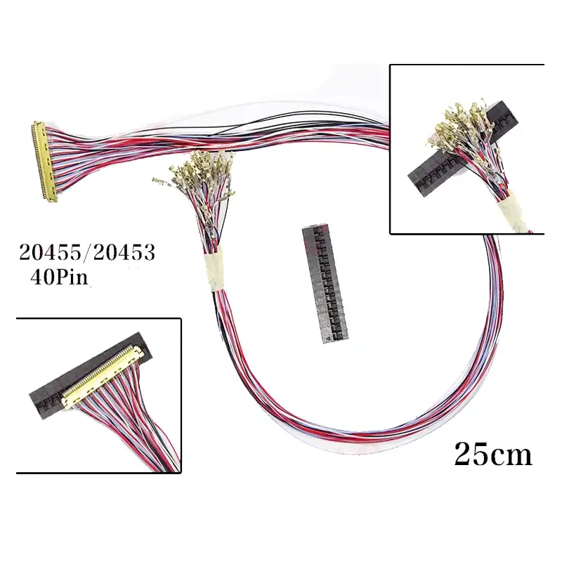 Lvds 40 ピンケーブル液晶 Edp パネルテストツールユニバーサル Edp 信号テスト Lcd パネルテスターキットツール I Pex 20453 Instrument Parts Accessories Aliexpress