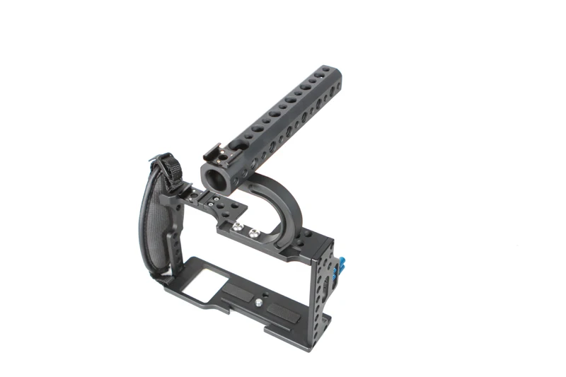 

F16935 Professional Top Handle Grip Rugged Rig Cage Combo Kit Protective Housing Case for A7S2 A7R2 A7 A7II Series Camera