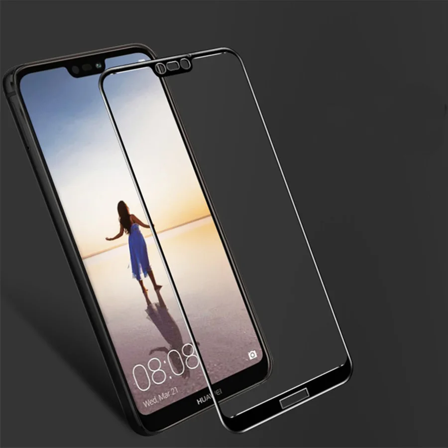 Tempered Glass For Huawei P20 Lite Full Cover Protective film Explosion