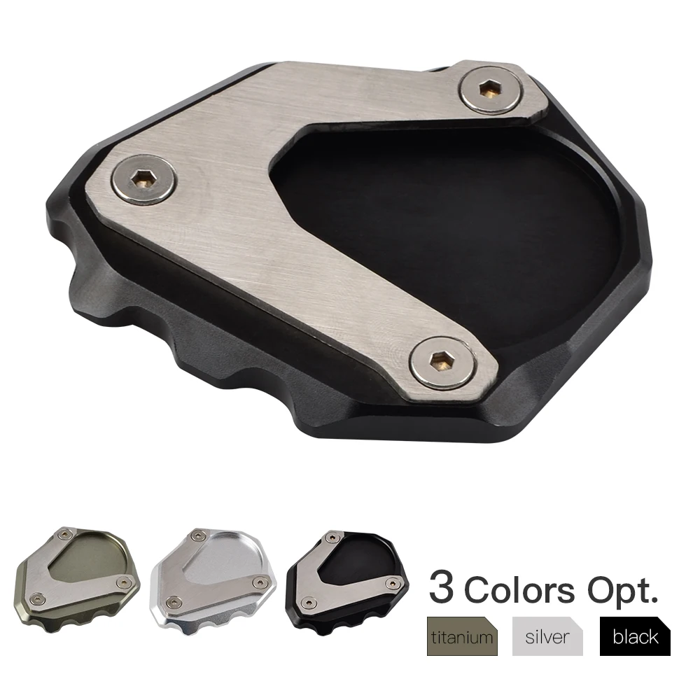 

NICECNC Sidestand Pedal Foot Kickstand Pad Kick Stand Extension Mounting Plate For BMW R Nine T 2014 2015 2016 RnineT Billet