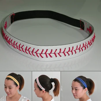 

Fabulicious WHOLESALE SOFTBALL BASEBALL LEATHER SEAM STITCH HEADBAND