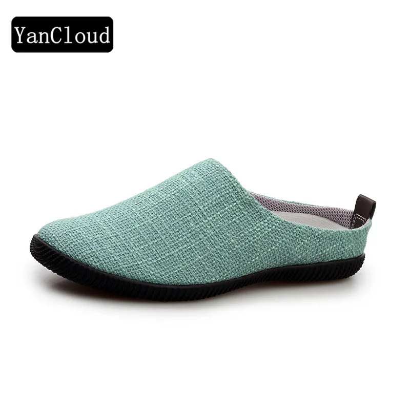 

Mens Loafers Summer 2019 Breathable Hand Knitted Canvas Espadrilles Men Flat Shoes Driving Footwear Male