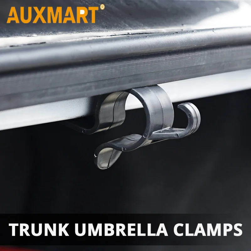 Auxmart 2 шт. автомобиля крючки для багажника Монтажный кронштейн зонтик держатель