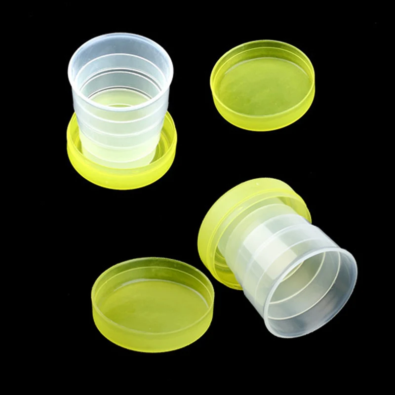 

Folding Portable Collapsible Telescopic Plastic Cups Camping Hiking Bottle Supplies YA88