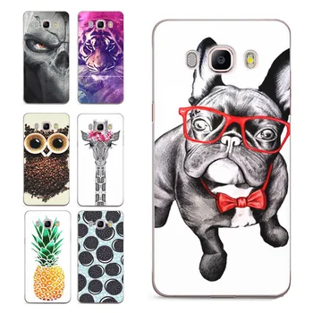 

Case For Samsung Galaxy A3 A5 2016 2015 2017 prime J1 J2 J3 J5 J7 G530H S8/plus Note 8 TPU Soft Owl Dog Painted Case C005