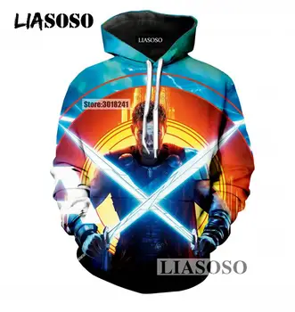 

LIASOSO Hot Sale Men/Women Oversized Long Sleeve Hoodies 3D Print Movies Thor Ragnarok Pullover Harajuku Hooded Sweatshirt T1147