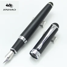 JINHAO 750 благородный черный 18KGP B перо перьевая ручка канцелярские школьные и офисные ручки