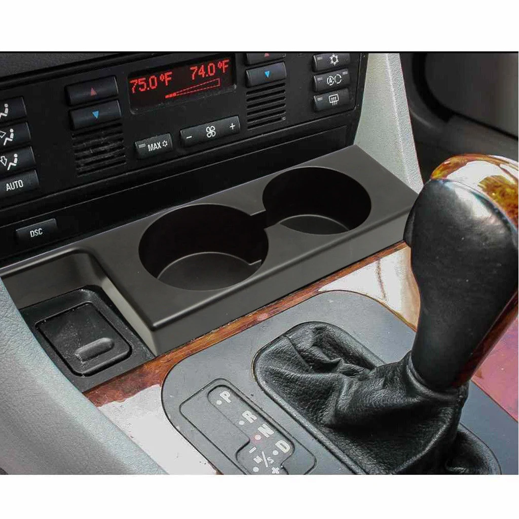 Front Floor Console Cup Holders Around Manual Shifter 2001-2003