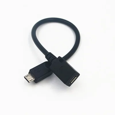 Micro USB B Мужской Женский MF Удлинительный зарядный кабель шнур провод конвертер