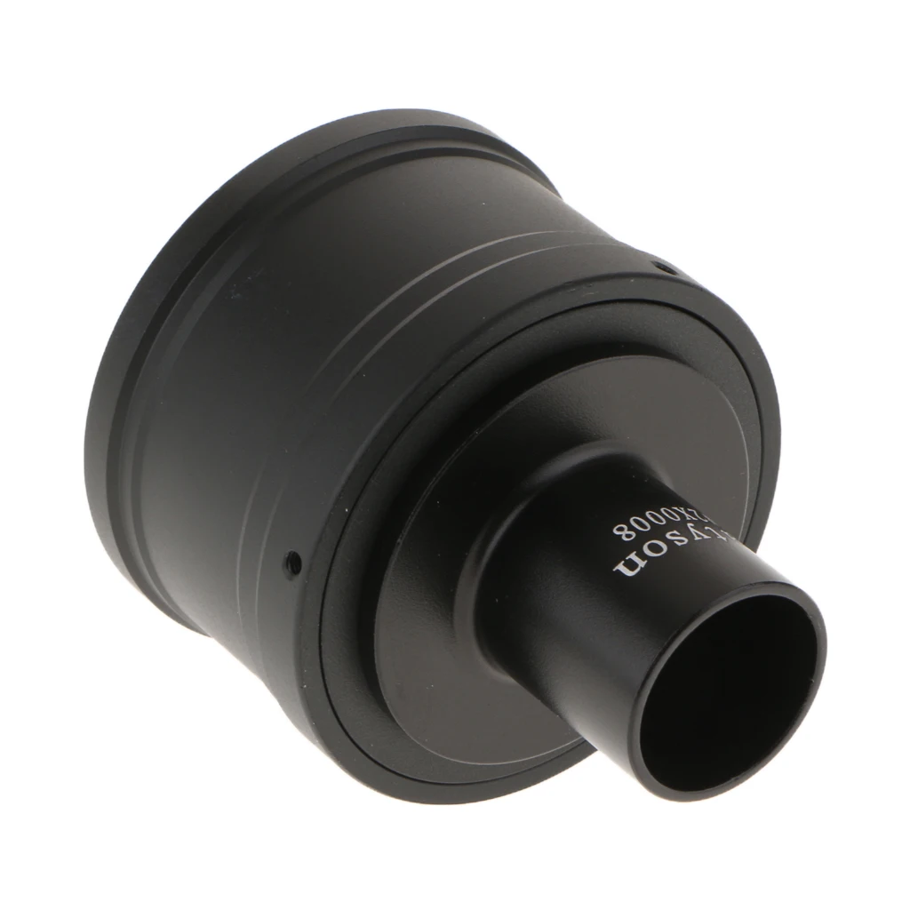 T T2 Ring for Sony E NEX NEX3 NEX5 NEX7 Camera Lens + 23.2mm Microscope Mount Tube - Black