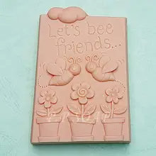 Силикагель мыло ручной работы формы для мыла candel силиконовые формы, давайте пчелы друзья