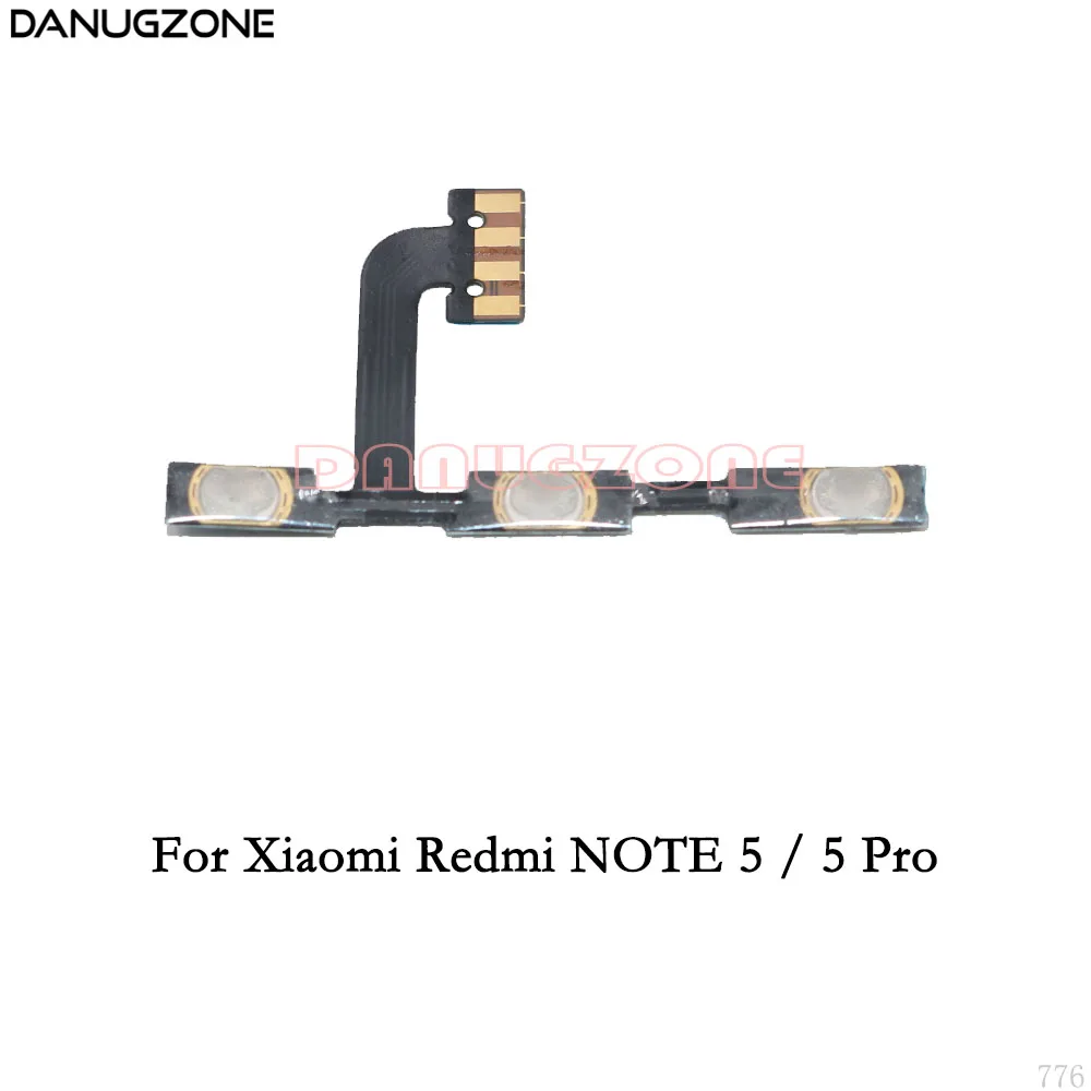 For Redmi NOTE 5 PRO Кнопка включения/выключения звука кнопка выключения звука гибкий кабель для Xiaomi Redmi NOTE 6 6A 7 5A 5 PRO 2 3 4 4X/NOTE 3g 4G - Цвет: For Redmi NOTE 5 PRO