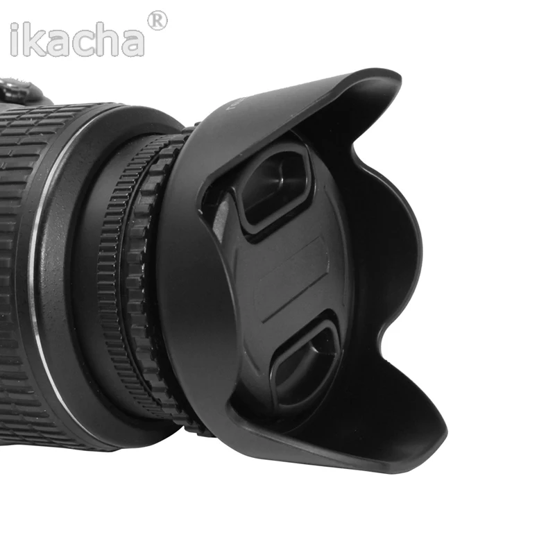Новая 49 52 55 58 62 67 72 77 82 мм реверсивная лепестковая Цветочная бленда объектива для Canon Nikon sony Pentax DSIR камеры