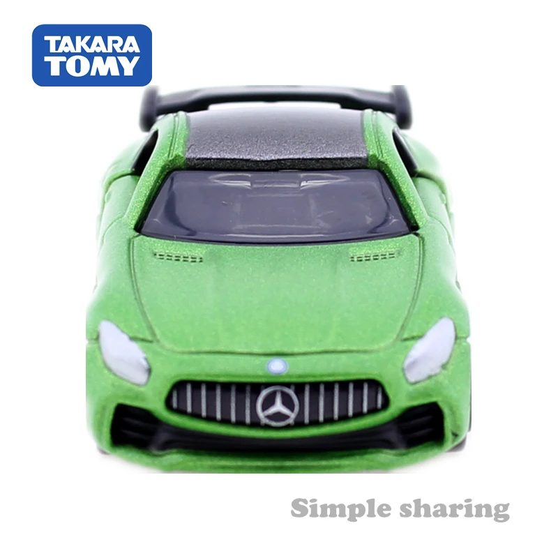 Diecast Spielzeugauto GREEN Takara Tomy TOMICA No.007 Mercedes Benz AMG GT-R 