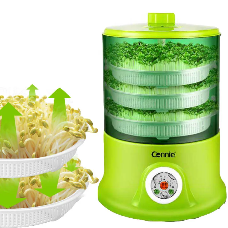 

bean sprouts machine home full automatic 3 layers large capacity intelligent multi-functional smart home bean sprouts machine