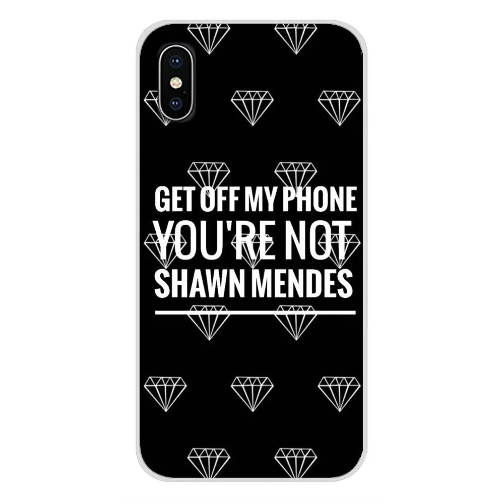 Для Samsung Galaxy J1 J2 J3 J4 J5 J6 J7 J8 плюс 2018 Prime 2015 2016 2017 shawn mendes текст аксессуары для телефона