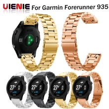 Аксессуары для Нержавеющая сталь Quick Release 22 ремешок для наручных часов MM ремешки для часов Garmin forerunner 935 ремешок+ инструменты Correa