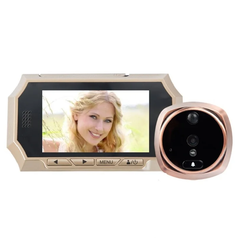 

4.3 inch spioncino porta digitale IR Night vision PIR Motion Sensor electrical peephole Photos Taking Video Recording Max 32GB