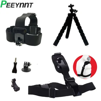 

Peeynnt Accessories Set for Gopro hero 7 for Go pro 6 5 4 3 SJCAM SJ4000 EKEN H9 Tripod Mounts for Xiaomi Yi 4K Action Camera