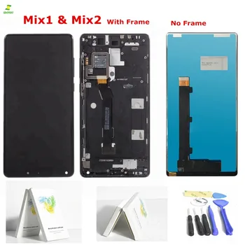 

LCD Display For Xiaomi Mix 15.99" Mix2 6.4" Full LCD Touch Screen Digitizer Frame Assembly Replacement New For xiaomi 8 LCD
