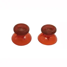 6 x прозрачная красная шляпка аналогового стика Замена для Microsoft Xbox One контроллер