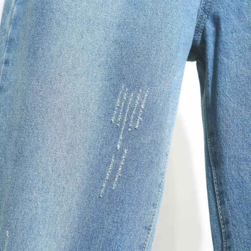 Vintage Jeans Women With High Waist Harem Pants Elastic Plus Size 5XL Jeans Boyfriends Casual Streetwear Mom Jeans Femme Q1171