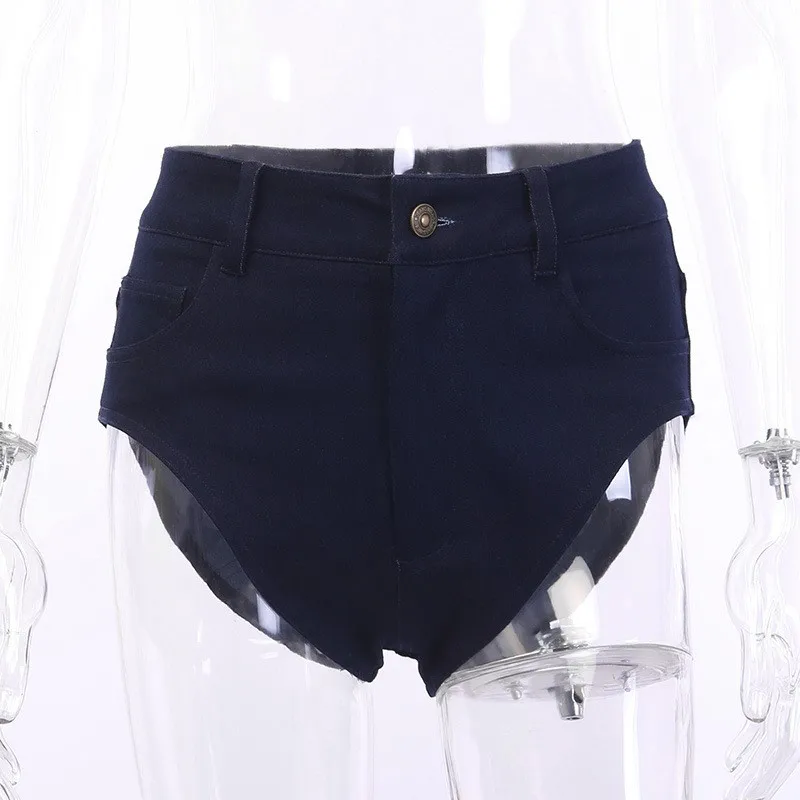 Летние однотонные джинсовые шорты, женские уличные сексуальные брендовые трендовые джинсовые шорты, женские уличные винтажные шорты, cwk0023-5