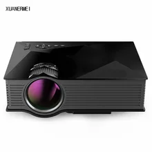 XUANERMEI UC46 МИНИ Портативный СВЕТОДИОДНЫЙ Проектор Для Видео Игр ТВ домашнего Кинотеатра proyector Поддержка HDMI VGA AV SD Бесплатно доставка