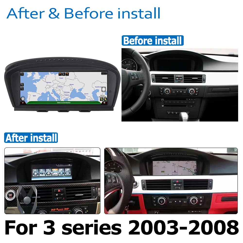 Sale Car DVD Player For BMW 3 Series E90 E91 E92 E93 2003~2008 original ccc System Android 8.0 up Autoradio GPS Navigation 2 Sale Car DVD Player For BMW 3 Series E90 E91 E92 E93 2003~2008 original ccc System Android 8.0 up Autoradio GPS Navigation 2