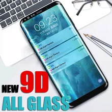 9D full coverage tempered glass film for Samsung Galaxy S10 lite s10 plus phone screen protector for Samsung s8 s9 note8 note 9